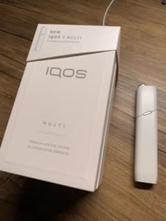 iQos 3 Multi ジャンク（加熱プレート割れた）箱説充電器など付きのサムネイル
