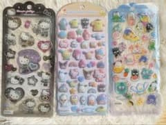 値下げ　ドロップジュエリー　コットンパフィ　シール　サンリオのサムネイル