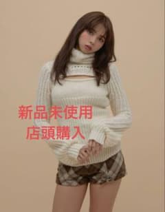 andmary アンドマリー Donna knit tops white 正規品 andmary Donna knit tops white 新品未使用 - メルカリ