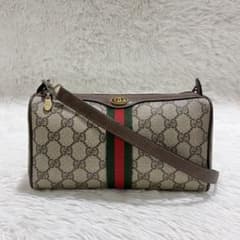 【美品】GUCCI ミニ ショルダーバッグ シェリーライン アクセコのサムネイル