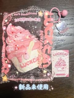 LUCKCAT (ラックキャット)アイスクリーム ときめきいちご スクイーズのサムネイル
