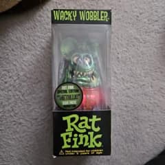 Rat Fink Wacky Wobbler フィギュア 2pcs Random Rat Fink Figure Roth Ed Big Daddy Wacky Wobbler Bobble