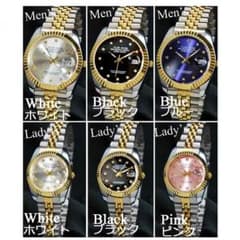 【新品送料無料】魚眼レンズ日付 クォーツ腕時計