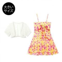 花柄結びリボンワンピースのサムネイル