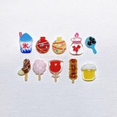 お祭り屋台わたあめネイルパーツ♡643 - メルカリ