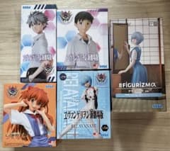 【新品未開封】エヴァンゲリオン　フィギュア　綾波レイ　アスカ　など　5点セット