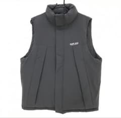 極美品 RUFFLOG ダウンベスト グレーx白 XL - メルカリ