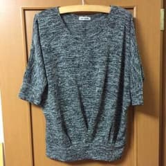 カッツ様専用☺︎CLEF DE SOL ニット七分袖のサムネイル