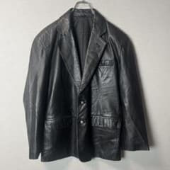 FARAGO Leather Jacket ラムレザー ジャケット 羊革のサムネイル
