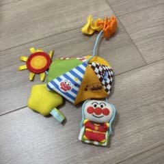 アンパンマンおもちゃ/ベビーカーや車などに是非◎/使用感有りのサムネイル