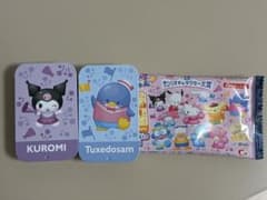 サンリオキャラクター大賞 缶ケース スライド缶 クロミ タキシードサムのサムネイル