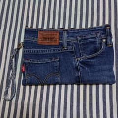 ハンドメイド デニム クラッチバッグのサムネイル