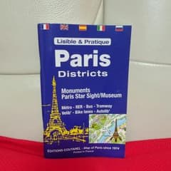 マップ 地図 パリ フランス ガイドブック 土産のサムネイル