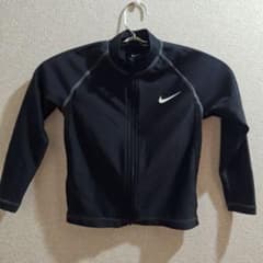 NIKE キッズ ラッシュガード 110cm ブラックのサムネイル