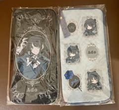 Ado ペンライトケース ポーチ 書き下ろしイラスト ラウンドワン 限定　②