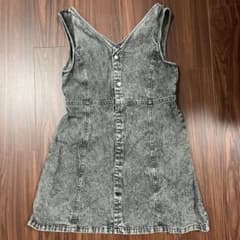 GRL デニム キャミワンピース ブラックのサムネイル