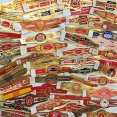 【未使用】’50～’60年代頃　ビンティージ　シガーバンド 282枚　ファイル入 シガーバンド 50種類 150枚セット ヴィンテージ - メルカリ