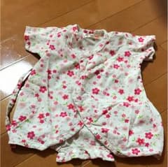 甚平 ロンパース サイズ50〜60 女児 ベビーのサムネイル