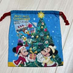 Tokyo Disney Resort Drawstring Bag Christmas 2025