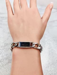 【美品】GUCCI ストライプ 喜平チェーン ブレスレット SV925 廃盤 美品】GUCCI ストライプ 喜平チェーン ブレスレット SV925 廃盤 - メルカリ