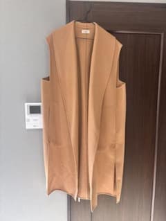 IENA ベージュ ロングベストのサムネイル