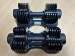 ATIVAFIT 可変式ダンベル 20kg×2個セット 【手渡し限定】 - メルカリ