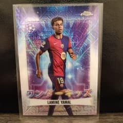 Topps Chrome 라민 야마루 FC 바르셀로나 Mojo 상태좋음