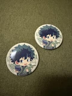 僕のヒーローアカデミア　緑谷出久 缶バッジ 2個セットのサムネイル