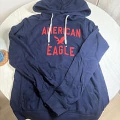 American Eagle パーカー ネイビー M　アメリカンイーグル　メンズのサムネイル