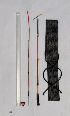 品川和竿やす製作の全竹タナゴ竿 二本継 - メルカリ