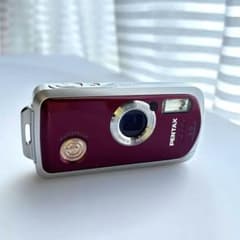 PENTAX Optio WPi ワインレッド コンデジ - メルカリ