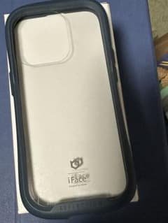 iFace Reflection ケース 透明/ネイビー ハードケースのサムネイル