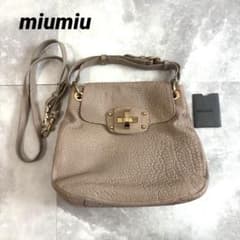 大人気❗️】miumiu ハンドバッグ ショルダーバッグ 2way 白タグ付き 