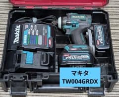 マキタ　充電式インパクトレンチセット　TW004GRDX　40Vmaxのサムネイル