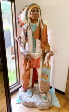 超希少！日本でこの一体のみ！インディアンオブジェ、ネイティブ