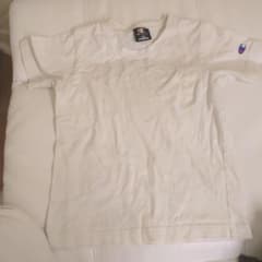☆Champion ポケット付き Tシャツ ホワイト 130