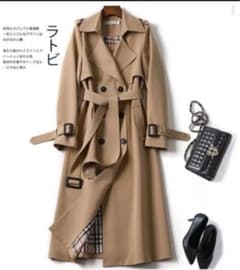 トレンチコート のロングコートのサムネイル