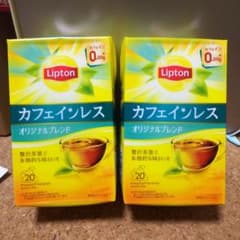 リプトンカフェインレスオリジナルブレンド2箱のサムネイル