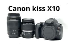 Canon EOS Kiss X10 더블 줌 렌즈 세트 안심 풀 세트