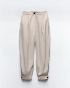 ZARA キャロットフィットパンツ（バルーン型）完売品のサムネイル