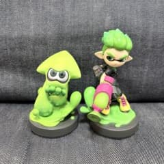 스플라툰 amiibo 2체 세트 아미보 보이 오징어
