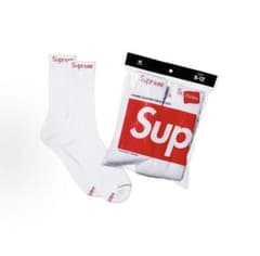 Supreme Hanes 1Pairs Cushion Crew Socksのサムネイル
