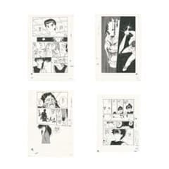 【新品未開封品】冨樫義博展★幽☆遊☆白書★複製原稿★4枚セットのサムネイル