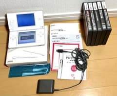 Nintendo DS Lite 본체 화이트 소프트 5개 세트