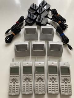 PHS子機 OKI オキ　UM7700 計5台セット　ナースコール中古 Amazon | OKI UM7700-SET (内線PHS子機) | OKI | 増設子機・充電台