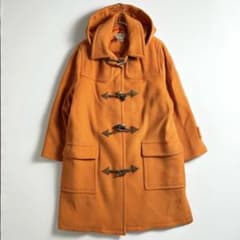 希少 HERMES エルメス ダッフルコート オレンジ 藤原ヒロシ - メルカリ