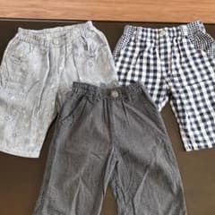 ハーフパンツ 男の子　３点セットのサムネイル