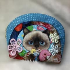 ハンドメイド コヤンイサムチョン 手のひらサイズ ミニポーチ KL23