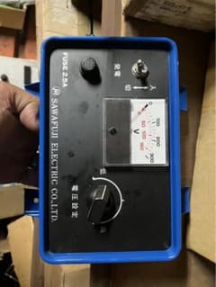 沢藤　100v 5kva 調整器のサムネイル