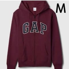 完売　人気　新品タグ付き　GAPリラックスロゴパーカー 　Ｍのサムネイル